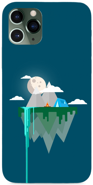 Abstract Floating Island