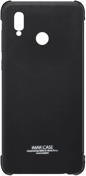 Huawei Honor 8X (View 10 Lite) szilikon tok közepesen ütésálló légpárnás sarok gyári IMAK fekete