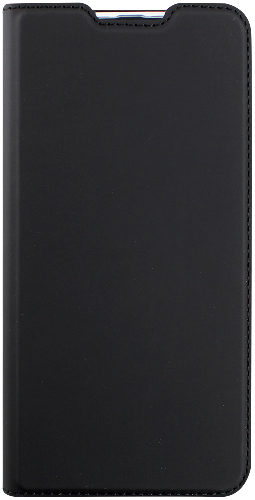 Samsung Galaxy M31 (SM-M315F) oldalra nyíló flipes bőrtok gyári DUX DUCIS bankkártya tartó fekete
