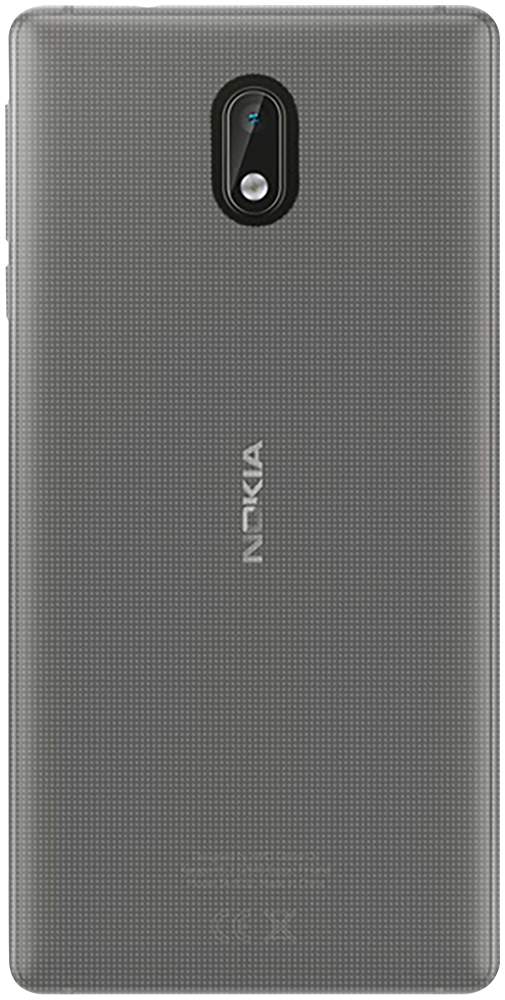 Nokia 3 Dual szilikon tok átlátszó