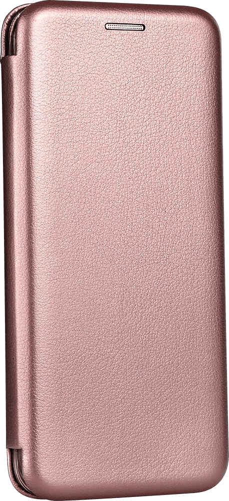 Samsung Galaxy A02s (SM-A025) oldalra nyíló mágneses flipes bőrtok prémium minőség rozéarany