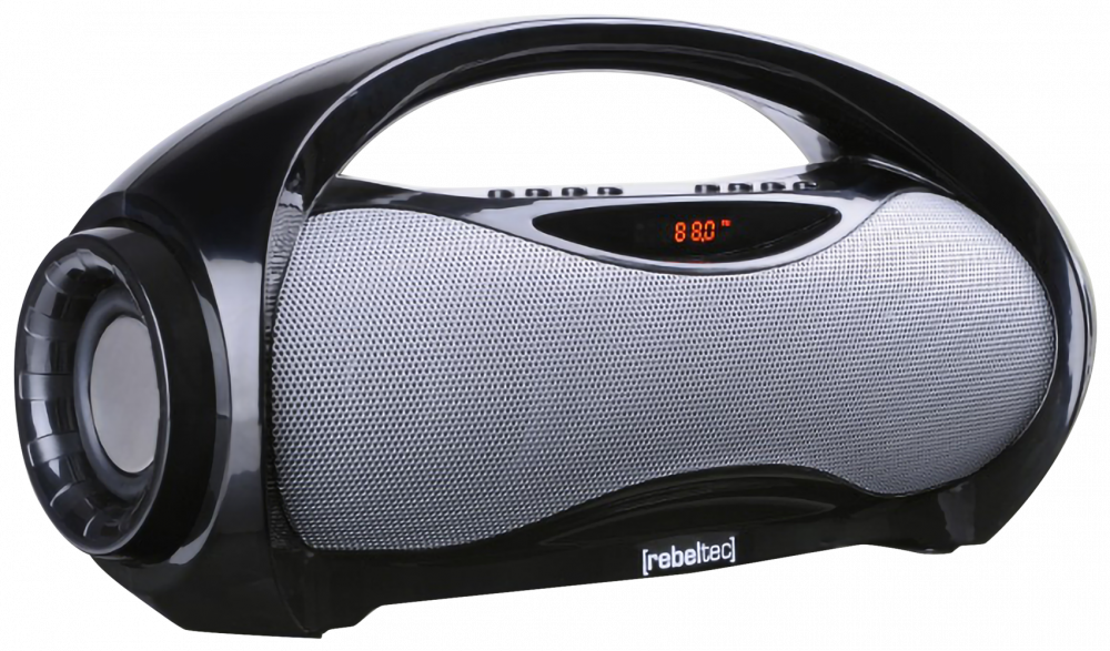 Alcatel 1 (OT-5033D) kompatibilis bluetooth hangszóró Rebeltec Soundbox fekete