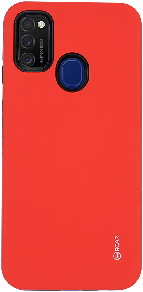 Samsung Galaxy M21 (SM-M215F) ütésálló tok gyári ROAR RICO ARMOR piros