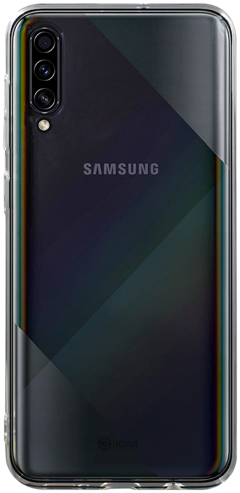 Samsung Galaxy A30s (SM-A307F) szilikon tok gyári ROAR átlátszó