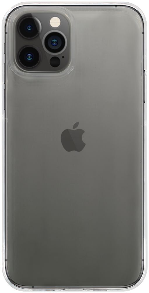Apple iPhone 12 Pro Max szilikon tok közepesen ütésálló átlátszó