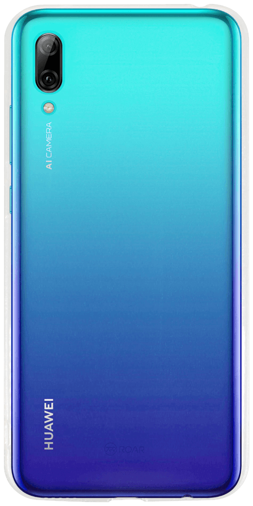 Huawei Y7 Pro 2019 szilikon tok gyári ROAR átlátszó