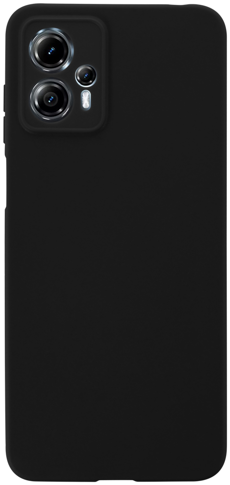 Motorola Moto G13 szilikon tok kameravédővel matt fekete