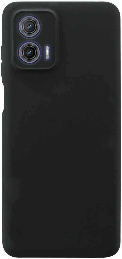 Motorola Moto G73 szilikon tok kameravédővel matt fekete