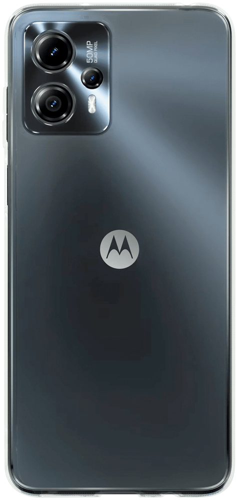 Motorola Moto G13 szilikon tok közepesen ütésálló kameravédővel átlátszó