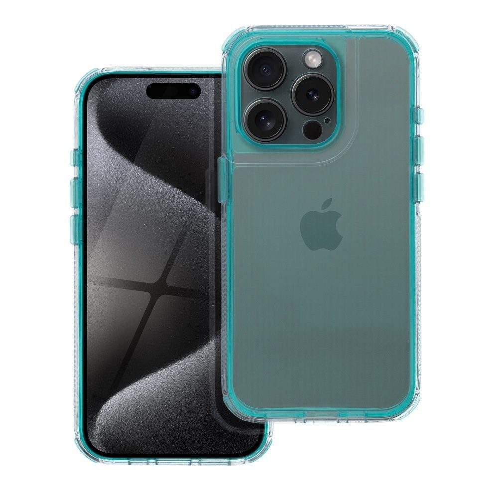 MATRIX CLEAR tok – iPhone 14 Pro tok menta színben | Elegáns és tartós védelem