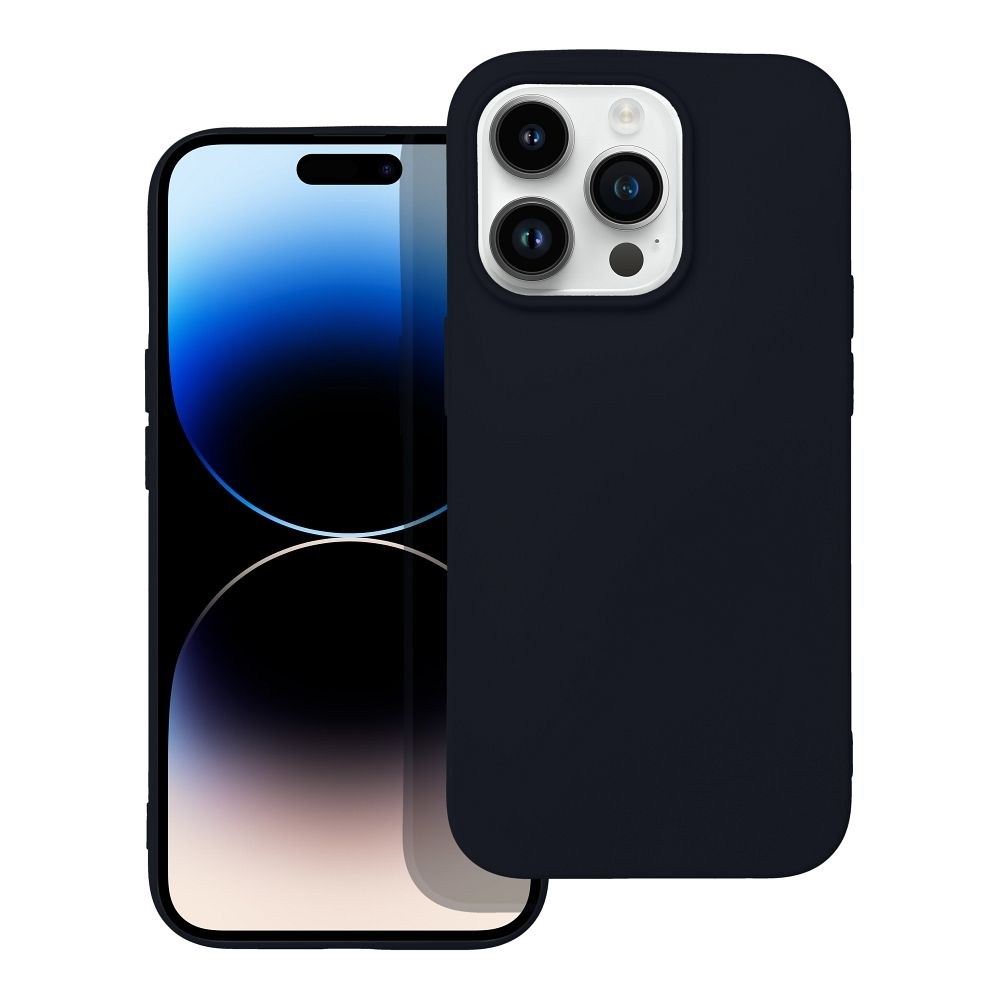 SOFT Tok iPhone 14 Pro-hoz – Minimalista Elegancia Fekete Színben