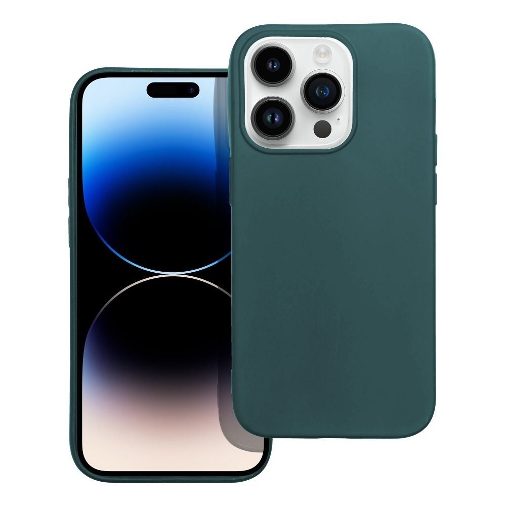 Matt Tok iPhone 14 Pro-hoz – Elegancia és Védelem Sötétzöldben