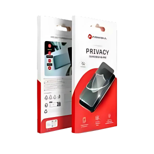 Forcell Privacy, Edzett üveg - Iphone 12 Pro Max készülékhez - fekete