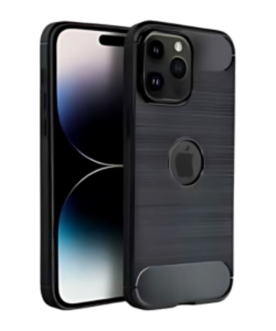 CARBON Tok iPhone 14 Plus-hoz – Fekete Elegancia és Védelem