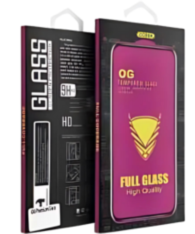 OG Premium Glass – iPhone 14 Pro-hoz, Fekete