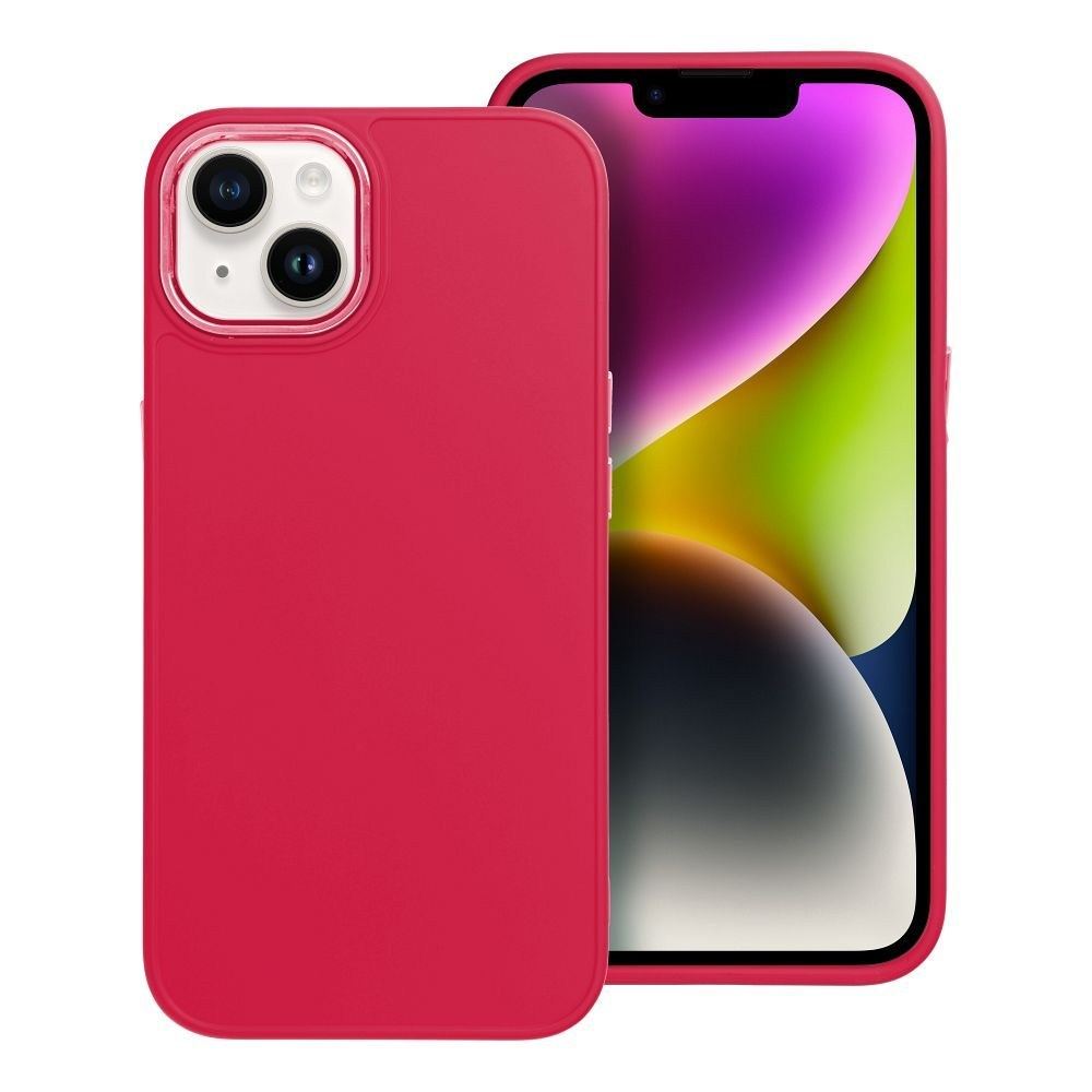 FRAME tok iPhone 13-hoz – Elegancia és Védelem Magenta Színben